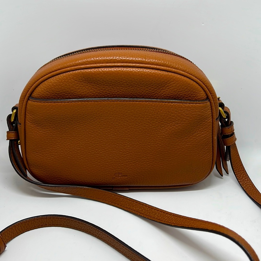 J.Crew Leather Crossbody Brown Handbag